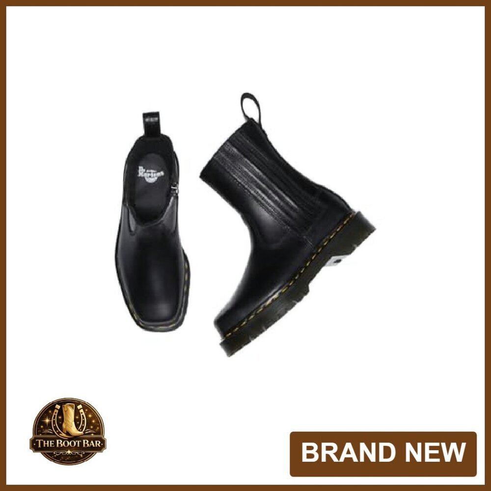 Leather Pull-On Boots with Elastic Panels, Bex Sole, Size Available - Picture 3 of 6